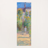 Claude Monet - The Artist's Garden at Veteuil ヨガマット (裏面)