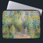 Claude Monet - The Artist's Garden at Veteuil ラップトップスリーブ<br><div class="desc">The Artist's Garden at Veteuil / Le jardin de l'artiste a Veteuil - Claude Monet，キャンバス上の油,  1881</div>