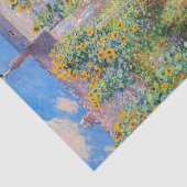 Claude Monet - The Artist's Garden at Veteuil 薄葉紙 (詳細)