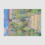 Claude Monet - The Artist's Garden at Veteuil 薄葉紙<br><div class="desc">The Artist's Garden at Veteuil / Le jardin de l'artiste a Veteuil - Claude Monet，キャンバス上の油,  1881</div>