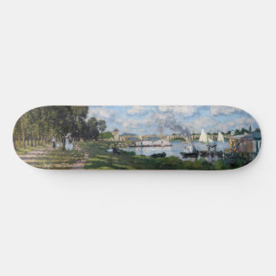 Claude Monet - The Basin at Argenteuil スケートボード