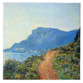 Claude Monet, The Corniche of Monaco, タイル (正面)