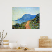 Claude Monet, The Corniche of Monaco, ポスター (キッチン)