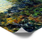 Claude Monet, The Corniche of Monaco, ポスター (角)