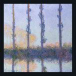 Claude Monet | The Four Trees ポスター<br><div class="desc">The Four Trees by Claude Monet � Bridgeman Images</div>