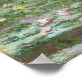 Claude Monet | The Japanese Footbridge, 1899 ポスター (角)