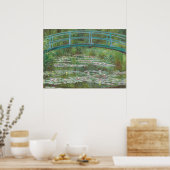 Claude Monet | The Japanese Footbridge, 1899 ポスター (キッチン)
