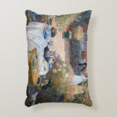 Claude Monet - The Lunchem，装飾パネル アクセントクッション (正面(垂直))