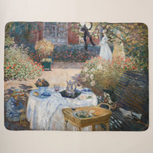 Claude Monet - The Lunchem,装飾パネル シェルパブランケット