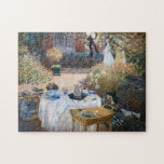 Claude Monet - The Lunchem，装飾パネル ジグソーパズル<br><div class="desc">The Luncheon，装飾パネル/ Le dejeuner,  panneau decoratif - Claude Monet,  1873</div>