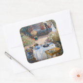 Claude Monet - The Lunchem，装飾パネル スクエアシール (封筒)