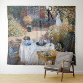 Claude Monet - The Lunchem,装飾パネル タペストリー (インサイチュ(横))