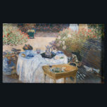 Claude Monet - The Lunchem，装飾パネル テーブルカードホルダー<br><div class="desc">The Luncheon，装飾パネル/ Le dejeuner,  panneau decoratif - Claude Monet,  1873</div>