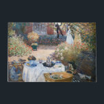Claude Monet - The Lunchem，装飾パネル ドアマット<br><div class="desc">The Luncheon，装飾パネル/ Le dejeuner,  panneau decoratif - Claude Monet,  1873</div>