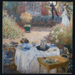 Claude Monet - The Lunchem，装飾パネル ナプキンクロス<br><div class="desc">The Luncheon，装飾パネル/ Le dejeuner,  panneau decoratif - Claude Monet,  1873</div>