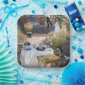 Claude Monet - The Lunchem，装飾パネル ペーパープレート (パーティー)