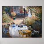 Claude Monet - The Lunchem，装飾パネル ポスター<br><div class="desc">The Luncheon，装飾パネル/ Le dejeuner,  panneau decoratif - Claude Monet,  1873</div>