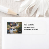 Claude Monet - The Lunchem,装飾パネル ラベル (インサイチュ)