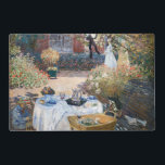 Claude Monet - The Lunchem，装飾パネル ラミネート プレート<br><div class="desc">The Luncheon，装飾パネル/ Le dejeuner,  panneau decoratif - Claude Monet,  1873</div>