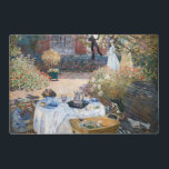 Claude Monet - The Lunchem，装飾パネル ラミネート プレート<br><div class="desc">The Luncheon，装飾パネル/ Le dejeuner,  panneau decoratif - Claude Monet,  1873</div>