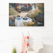 Claude Monet - The Lunchem，装飾パネル 横断幕 (インサイチュ)