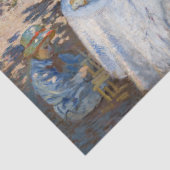 Claude Monet - The Lunchem，装飾パネル 薄葉紙 (詳細)
