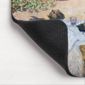 Claude Monet - The Luncheon, decorative panel マウスパッド (コーナー)