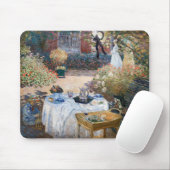 Claude Monet - The Luncheon, decorative panel マウスパッド (マウス)