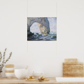 Claude Monet | The Manneporte Etretat ポスター (キッチン)