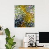 Claude Monet The Path through the Irises ポスター (ホームオフィス)