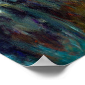 Claude Monet The Path through the Irises ポスター (角)