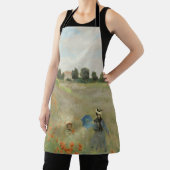 Claude Monet The Poppy Field near Argenteuil Art エプロン (インサイチュ)