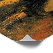 Claude Monet (The Reader) by Renoir ポスター (角)