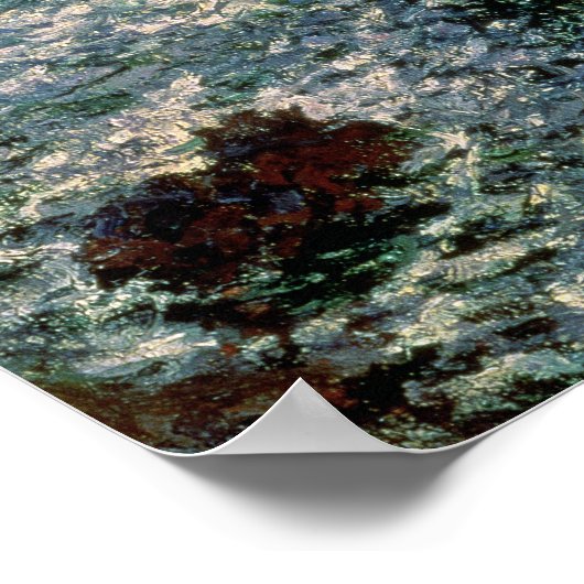 Claude Monet | The Rocks at Belle-Ile, 1886 ポスター (角)