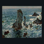 Claude Monet | The Rocks at Belle-Ile, 1886 ポスター<br><div class="desc">The Rocks at Belle-Ile,  1886 | by Claude Monet | Art Location: Pushkin Museum,  Moscow,  Russia | French Artist | Image Collection Number: XIR155585</div>