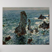 Claude Monet | The Rocks at Belle-Ile, 1886 ポスター (正面)