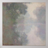 Claude Monet | The Seine at Giverny, Morning Mists ポスター (正面)