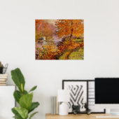Claude Monet, The Studio Boat, ポスター (ホームオフィス)