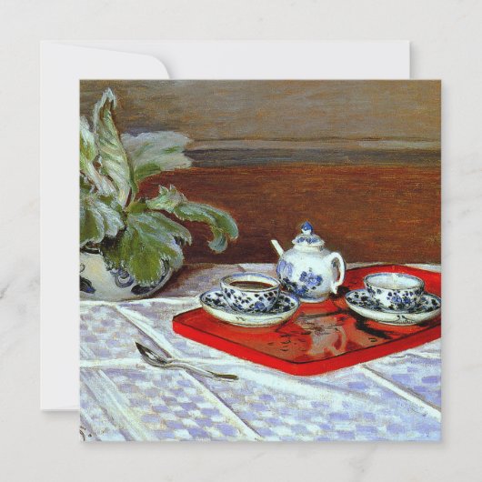 Claude Monet - The Tea Set, セーブザデート (正面)