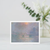 Claude Monet | The Thames with Charing Cross ポストカード (スタンド正面)