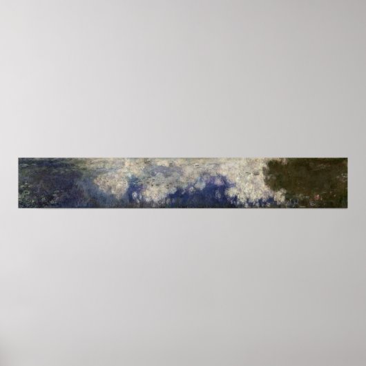 Claude Monet | The Waterlilies The Clouds, 1914-18 ポスター (正面)