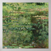 Claude Monet | The Waterlily Pond ポスター (正面)