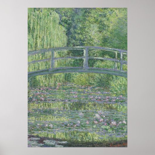 Claude Monet | The Waterlily Pond: Green Harmony ポスター (正面)