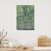 Claude Monet | The Waterlily Pond: Green Harmony ポスター (キッチン)