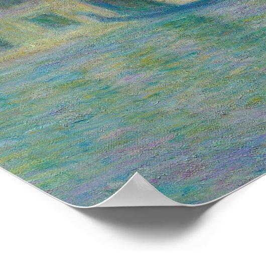 Claude Monet - Venice, Palazzo Dario ポスター (角)