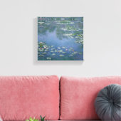 Claude Monet – Water Lilies – 1906 キャンバスプリント (インサイチュ (リビング))