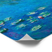 Claude Monet - Water Lilies 1906 ポスター (角)