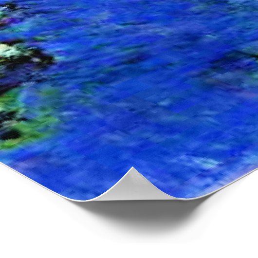 Claude Monet - Water Lilies, 1907, ポスター (角)