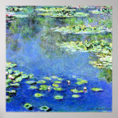 Claude Monet - Water Lilies, 1907, ポスター (正面)