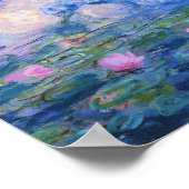 Claude Monet - Water Lilies 1919 ポスター (角)